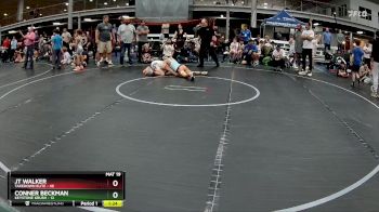 88 lbs Round 6 (8 Team) - Conner Beckman, Keystone Krush vs JT Walker, Takedown Elite