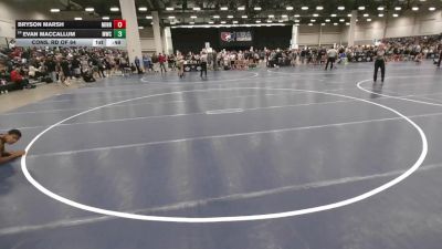 132 lbs Cons. Rd Of 64 - Evan MacCallum, MWC Wrestling Academy vs Bryson Marsh, Minnesota