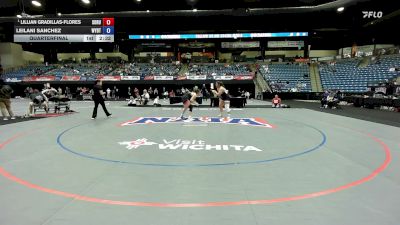 207 lbs Quarterfinal - Lillian Gradillas-Flores, Southern Oregon vs Leilani Sanchez, Wayland Baptist