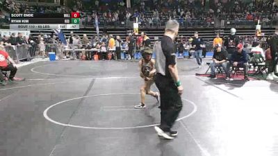 65 lbs Round Of 32 - Scott Ende, Wall Knights vs Ryan Kim, Red Nose