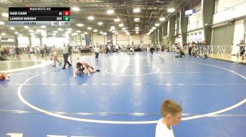 119 lbs Rr Rnd 3 - Kam Carr, Ohio Gold vs Landon Wright, Gentile Trained