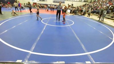 70 lbs Quarterfinal - Cash Carlton, Sperry Wrestling Club vs Tripp Watson, Saints Wrestling Club