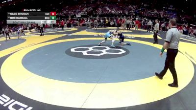 D3-106 lbs Cons. Round 1 - Hud Randall, Miami East vs Gabe Brough, Eastwood