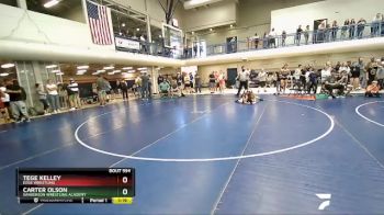 144 lbs Semifinal - Tege Kelley, Edge Wrestling vs Carter Olson, Sanderson Wrestling Academy