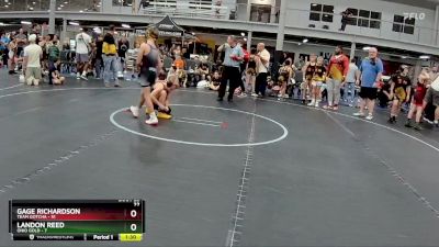 92 lbs Round 6 (8 Team) - Landon Reed, Ohio Gold vs Gage Richardson, Team Gotcha