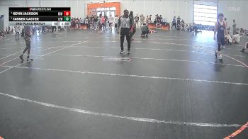 144 lbs 3rd Place Match - Tanner Caster, Legacy Elite Wrestling vs Kevin Jackson, Rising Sun Wrestling
