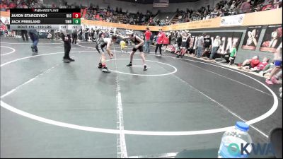 110 lbs 5th Place - Jaxon Starcevich, Norman Grappling Club vs Jack Freeland, Timberwolves