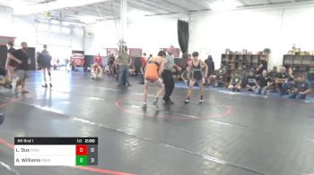 113 lbs Prelims - Luke Dux, Crass Trained vs Aden Williams, Team Donahoe 2