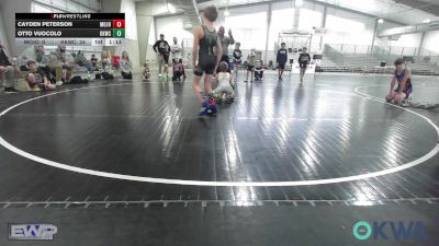70 lbs Rr Rnd 1 - Cayden Peterson, Mojo Mulisha 12u vs Otto Vuocolo, Keystone Kids Wrestling Club