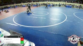 85 lbs Consi Of 4 - Asher Harris, Ottawa County Wrestling Club vs Jagger Leonard, TWolves Youth Wrestling