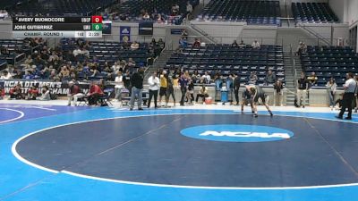 149 lbs Champ. Round 1 - Avery Buonocore, UNC Pembroke vs Jose Gutierrez, Lincoln Memorial