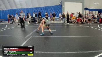 98 lbs Round 2 (8 Team) - Emilio Rodriguez, Jackson HS vs Riley Pylypiak, Rogue WC