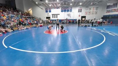 100 lbs Cons. Round 2 - Will Witt, Clear Creek Middle School vs Tatum Devlin, Alliance Middle School