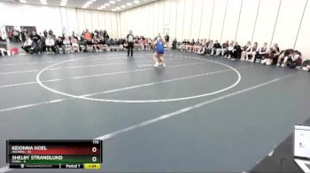 170 lbs Round 1 (4 Team) - Keionna Noel, Holmen vs Shelby Strandlund, Mora