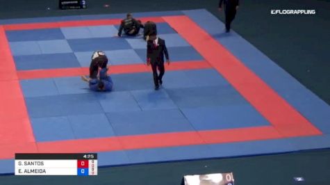 GABRIEL SANTOS vs EMERSON ALMEIDA 2018 Abu Dhabi Grand Slam Rio De Janeiro