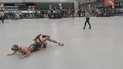 120 lbs Champ. Rd Of 128 - Aiden Ballance, Elevate Wrestling Club vs Sylas McClary, Nor Cal Take Down