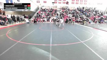 144 lbs Final - Aidan Baum, Milford vs William Merkle, Reading