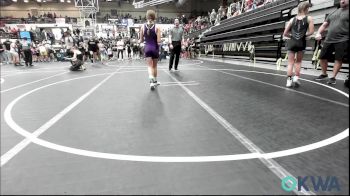 91 lbs Quarterfinal - Hattie Foust, Shelton Wrestling Academy vs MaKinley McNabb, Chickasha Youth Wrestling