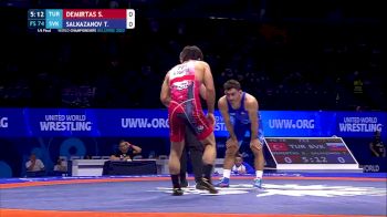 74 kg 1/4 Final - Soner Demirtas, Turkey vs Tajmuraz Mairbekovic Salkazanov, Slovakia