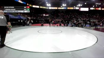 6A 175 lbs Champ. Round 1 - Lucas Stohel, Highland-P vs Joshua Rojas, Caldwell