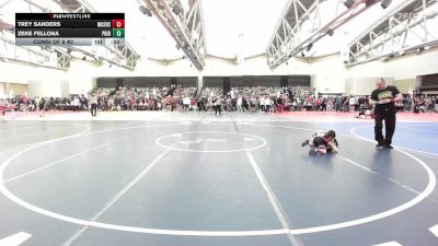 48-B lbs Consi Of 8 #2 - Trey Sanders, Mat Assassins vs Zeke Fellona, Pride WC