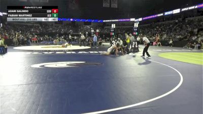 215 lbs Consi Of 16 #1 - Adam Galindo, Servite (SS) vs Fabian Martinez, Alisal (CC)