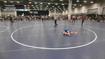 58 lbs Quarters - Owen Slinker, Sebolt Wrestling Academy vs Kyler Black, Big Game Wrestling Club