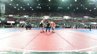 250 lbs 3rd Place Match - River Reed, Cougar Wrestling Club vs Jacob Christofalos, Powell Wrestling Club