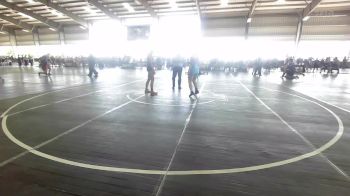 136 lbs Quarterfinal - Jorja Mckay, Belen Jr Wrestling vs Pearl Kneup, Mustang WC