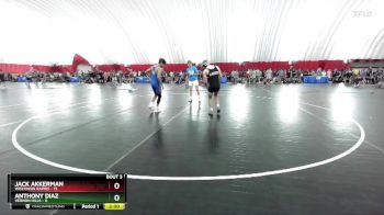 126 lbs Round 1 (6 Team) - Anthony Diaz, Vernon Hills vs Jack Akkerman, Wisconsin Rapids