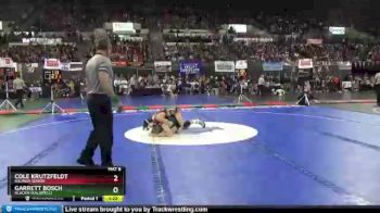 Quarterfinal - Garrett Bosch, Glacier (Kalispell) vs Cole Krutzfeldt, Billings Senior