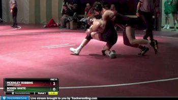 138 lbs Round 2 - McKinley Robbins, Greene County vs Boden White, Denver
