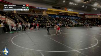 150 lbs Champ. Round 1 - Max Munn, New Lenox (Lincoln-Way West) vs Jack Cleereman, Hortonville