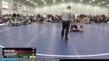 120 lbs Round 3 (6 Team) - Miller Sipes, Missouri Avengers vs Thomas Rubio, Tennessee White