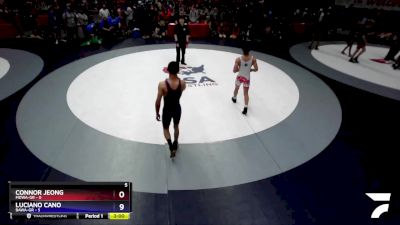 113 lbs Round 2 (16 Team) - Connor Jeong, MDWA-GR vs Luciano Cano, BAWA-GR