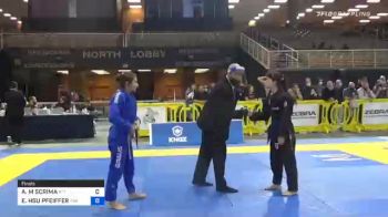 ANNA M SCRIMA vs EMILY HSU PFEIFFER 2020 World Master IBJJF Jiu-Jitsu Championship