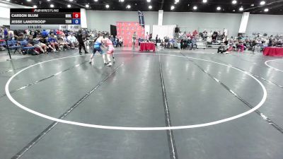 126 lbs Carson Blum, Team Michigan - Blue vs Jesse Landtroop, Team Oregon