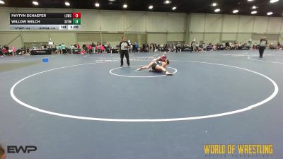 130 lbs Rr Rnd 3 - Paytyn Schaefer, Lost City Wrestling Club vs Willow Welch, SOTM OK 7-12 2