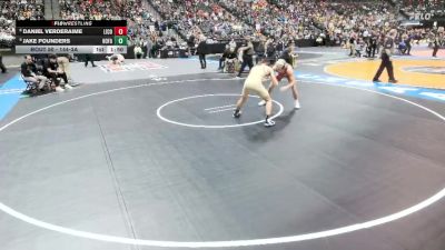 144-3A Champ. Round 1 - Jake Pounders, Holy Family vs Daniel Verderaime, Liberty Common