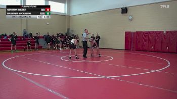 103 lbs Day 1 (round 1) - Quinton Weber, Eden vs Brayden Michalski, West Seneca W/E