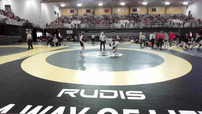 106 lbs Consi Of 16 #1 - Eric Fusscas, Hopkins vs Kayden Kyes, Camden Military