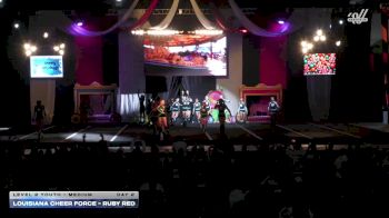 Louisiana Cheer Force - Ruby Red [2025 L2 Youth - Medium Day 2] 2025 ASC Battle Under the Big Top Grand Nationals