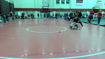 149 lbs Cons. Round 1 - Warren Cook, Unattached vs John Hayes, Clackamas Community College