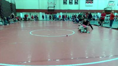 149 lbs Cons. Round 1 - Warren Cook, Unattached vs John Hayes, Clackamas Community College