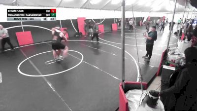 285 lbs 5th Place Match - Buyantogtokh Baasanbayar, Silverback Wrestling Club vs Brian Haas, Fifth Sun WC