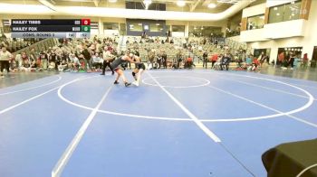 135 lbs Cons. Round 3 - Hailey Fox, West Jordan vs Hailey Tibbs, Herriman