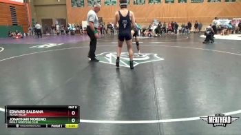 165 lbs Cons. Round 2 - Jonathan Moreno, Menlo Wrestling CLub vs Edward Saldana, Victor Valley