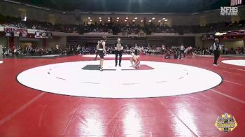 106 lbs Quarterfinals (8 Team) - Noah Back, CLAREMORE vs Beaux McCaig, ELGIN