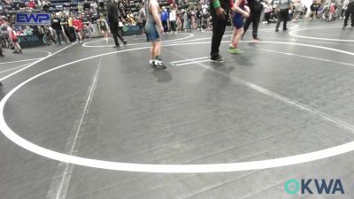 90 lbs Rr Rnd 1 - Lucas McCurley, Norman Grappling Club vs Sawyer McDaniel, Newcastle Youth Wrestling