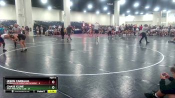 132 lbs Finals (2 Team) - Jeson Carbajal, Florida Elite Wrestling Academy vs Chase Kline, Avon Wrestling Club